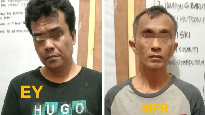 Dua pelaku diamankan, EY dan MFR peredaran sabu diamankan polisi di Indragiri Hulu, Riau