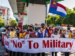 Facebook Blokir Semua Akun Terkait Militer Myanmar