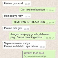 Nanyanya diulang, bikin si penjual jadi emosi sampe ke ubun-ubun. Kamu pernah nggak ketemu orang yang kayak gini? Foto: Twitter/@txtdarionlshop