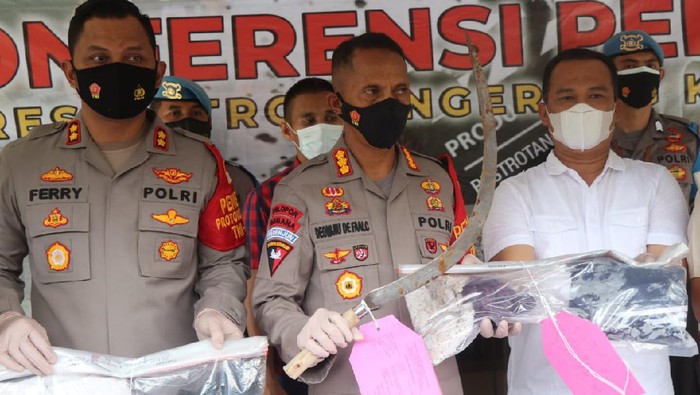 Kapolres Metro Tangerang Kota Kombes Deonijiu De Fatima 
Foto Doc. Polres Tangerang