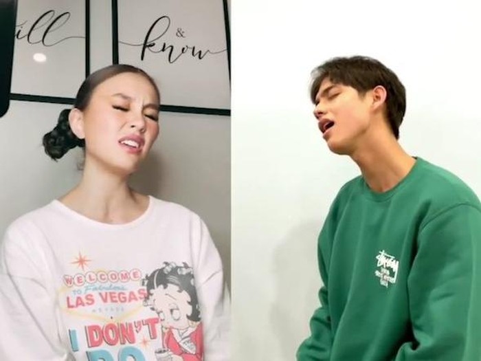 Kolaborasi Agnez Mo dan Bright Vachirawit