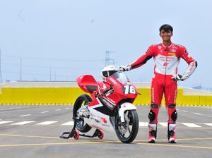 Pebalap AHRT Mario Aji Terjun Lagi di CEV Moto3