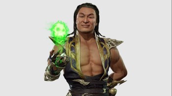 Shang Tsung seorang penyihir kuat yang menjadi penjahat utama di setiap serial Mortal Kombat dan memiliki musuh bubuyutan, Liu Kang. Ia memiliki kekuatan yang dapat merubah dirinya menjadi orang lain, dengan mengonsumsi jiwa untuk mempertahankan kesehatan dan hidupnya. (Mortal Kombat)