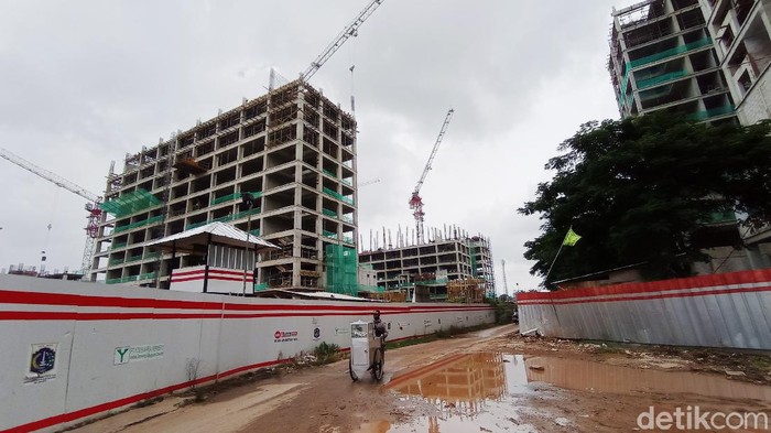Pembangunan Rusunawa PIK Pulogadung Terus Dikebut Pembangunan rusunawa PIK Pulogadung tahap II terus dikebut. Begini progres terkini proyek rusunawa tersebut.