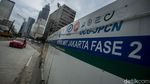 Penampakan Terowongan Penghubung Stasiun MRT Kota-Glodok