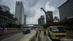 Pemberlakukan Contra Flow di Proyek MRT