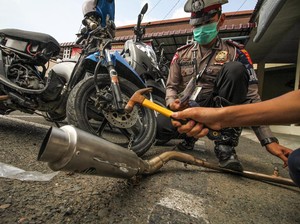 Masih Nekat Sunmori Pakai Knalpot Bising, Siap-siap Kena Razia dan Tilang