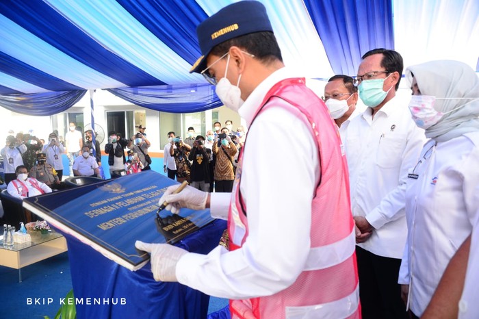 Peresmian Dermaga II Pelabuhan Telaga Punggur