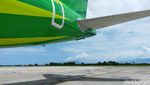 Potret Penerbangan Perdana Citilink Jakarta-Ternate
