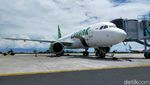 Potret Penerbangan Perdana Citilink Jakarta-Ternate