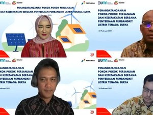 Pertamina Bangun PLTS untuk Percepat Transisi Energi