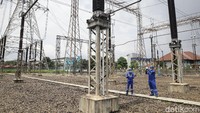 GITET Gandul juga mensuplai energi listrik Jakarta melalui sistem 150 kV dengan 4 Trafo IBT 500/150 kV total kapasitas 2000 MVA.
