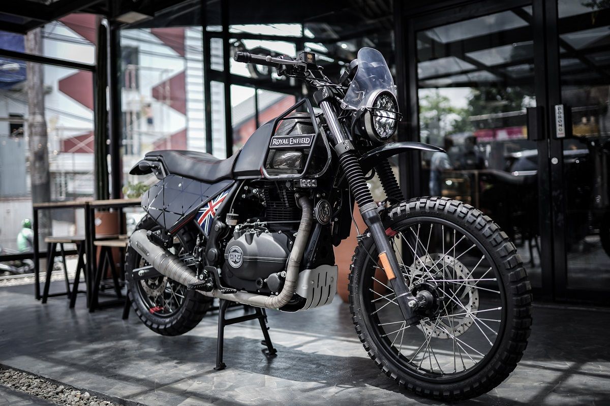 Smoked Garage Royal Enfield