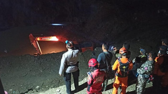 Tambang Emas Ilegal Longsor di Parigi Moutong