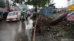 Akibat Hujan dan Angin Kencang 7 Pohon Tumbang di Kota Bekasi