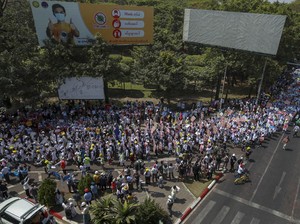 Warga Protes Pergantian Pejabat, Polisi Myanmar Berjaga-Jaga di Yangon