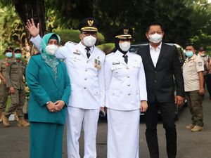 Sah Jadi Walkot-Wawalkot Makassar, Danny-Fatma Fokus Tuntaskan Pandemi
