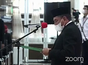 Gubsu Edy Lantik 5 Kepala Daerah di Sumut pada Sesi Kedua