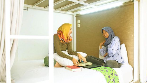 Ilustrasi hostel.