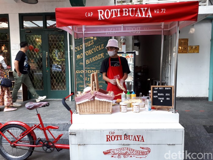 Jajan Roti Buaya di M Bloc Space, Isinya Nougat hingga Garlic Butter