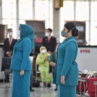 Dikenal sebagai putri Presiden RI Joko Widodo, Kahiyang Ayu kini memiliki tanggung jawab baru. Sebagai istri Wali Kota Medan yang baru, ia pun dilantik menjadi  Ketua TP PKK Kota Medan dan Ketua Dekranasda Kota Medan. (Foto: Dok. Kominfo Medan)
