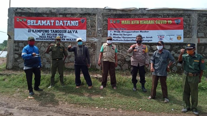 Kampung tangguh jaya di Muaragembong (Dok Polsek Muaragembong)