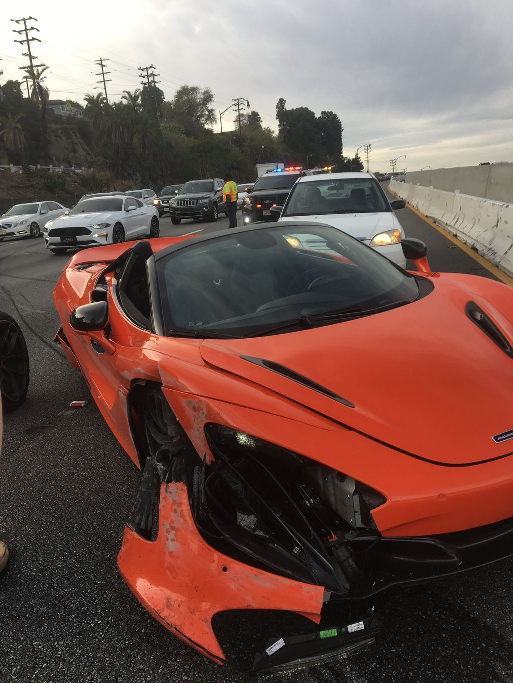 McLaren Sewaan Dipakai Balapan Lawan Lamborghini Berujung Ringsek