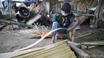 Perajin Bilik Bambu Bertahan di Tengah Modernisasi