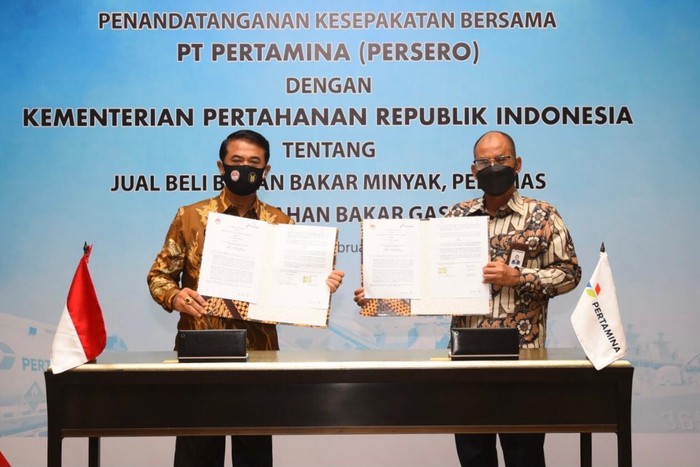 Pertamina dan Kemhan jalin kerja sama