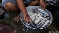 Yais biasa mengolah 7 kwintal ikan cakalang atau tongkol, bandeng, dan layang yang dibelinya dari Pasar Caringin Bandung untuk menjadi ikan pindang. Stok tersebut bisa terjual paling cepat 5 hari dan paling lama selama seminggu.  