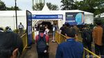 Potret Suasana Vaksinasi Corona untuk Wartawan di Senayan