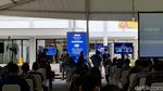 Potret Suasana Vaksinasi Corona untuk Wartawan di Senayan
