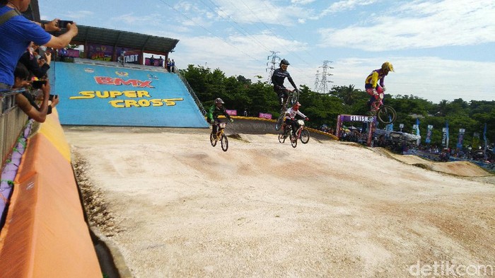 Venue BMX jadi salah satu lokasi yang digunakan pertandingan di Porprov Jabar 2022