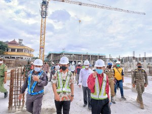 Catat! Janji Wali Kota Gibran: Proyek Pasar Legi Solo Selesai September
