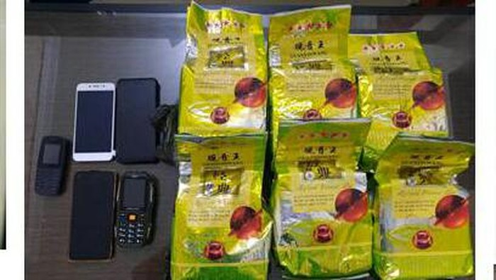 6 Kg sabu yang disita Polda Sumut dari 3 pengedar di Binjai dan Deli Serdang