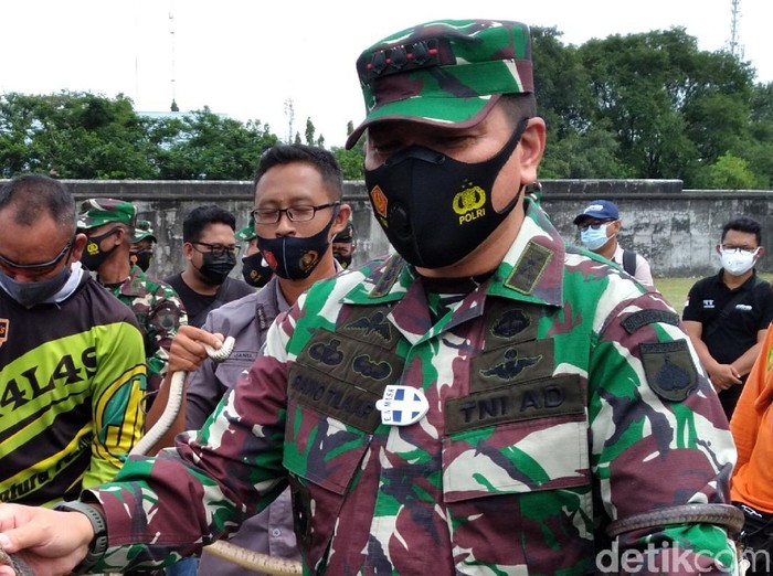 Danrem 074/Warastratama Kolonel Inf Rano Tilaar, Solo, Sabtu (27/2/2021).
