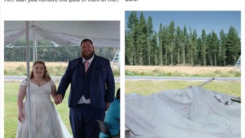 Sesuai permintaan ketika tiang dihilangkan. Foto: doc. James Fridman