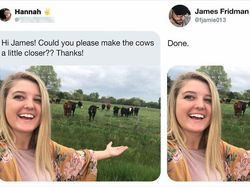 Editan Kocak Master Photoshop Kabulkan Permintaan Warganet