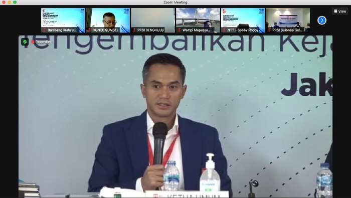 Ketum PRSI Anindya Bakrie