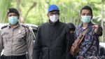 Momen Gubernur Sulsel Nurdin Abdullah Tiba di KPK