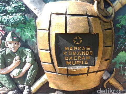 Monumen Markas Komando Daerah Muria yang berada di Desa Glagah Kulon, Kecamatan Dawe, Kudus, Sabtu (27/2/2021).
