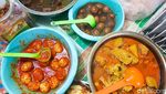 Sedapnye! Nasi Uduk Klasik Pakai Lauk Semur dan Tempe Goreng