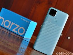 Unboxing Realme Narzo 30a, Calon HP Rp 1 Jutaan Bisa untuk Ngegame
