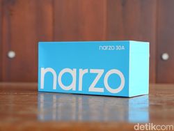 Unboxing Realme Narzo 30a, Calon HP Rp 1 Jutaan Bisa untuk Ngegame