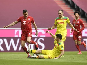 Bayern Munich Vs FC Koln: Die Roten Pesta Gol 5-1