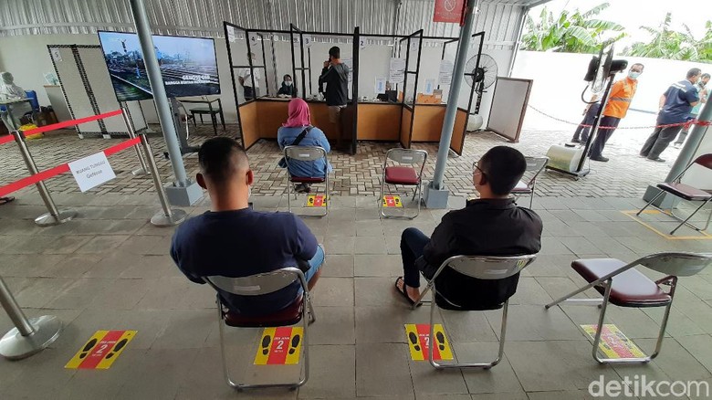 GeNose di Stasiun Purwokerto GeNose di Stasiun Purwokerto