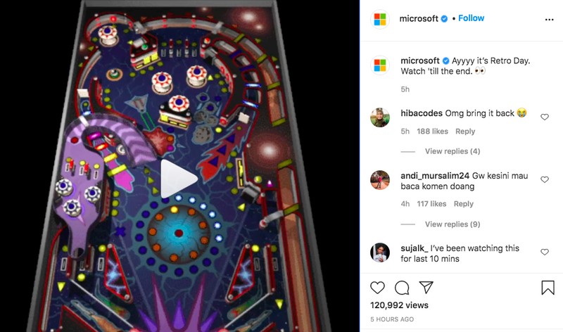 Instagram Microsoft