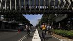 Jalur Sepeda di Jakarta Ramai Dilintasi Warga Saat Akhir Pekan