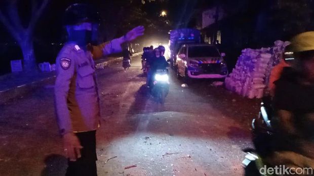 Lokasi bentrok di Ambon, Maluku (Muslimin Abbas/detikcom)