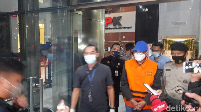 Nurdin Abdullah dibawa ke Rutan KPK